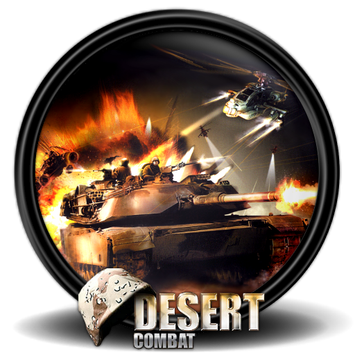 Battlefield 1942 - Deseet Combat New X-Box Cover 1 Icon 512x512 png
